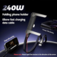 2-in-1 Invisible Stand Charging Cable