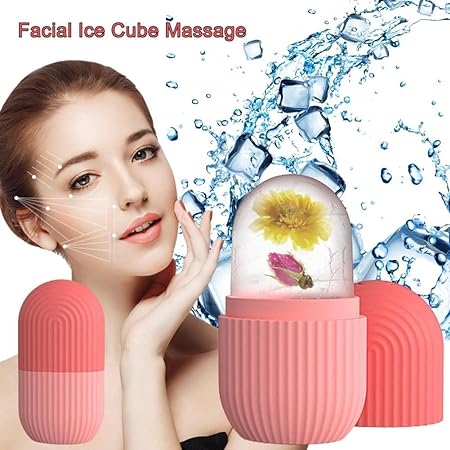 Reusable Facial Ice Roller for Face | Enhance Skin Glow Shrink &Tighten Pores